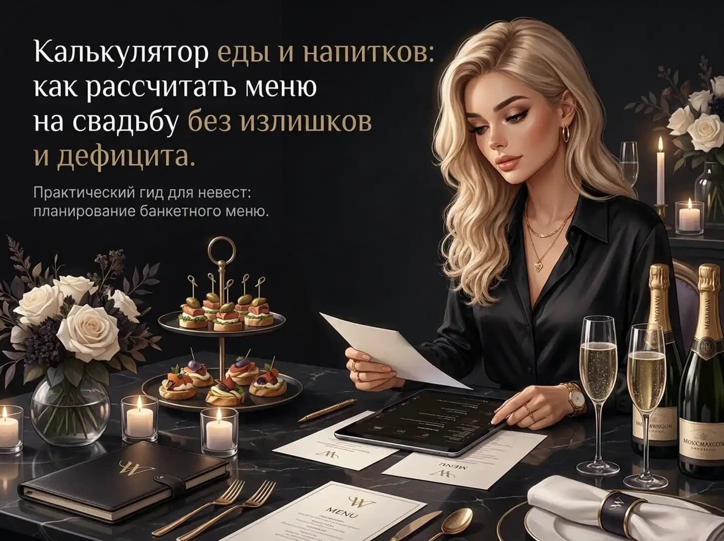 Калькулятор алкоголя на свадьбу