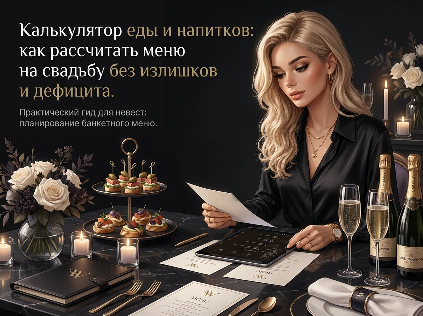 Калькулятор алкоголя на свадьбу