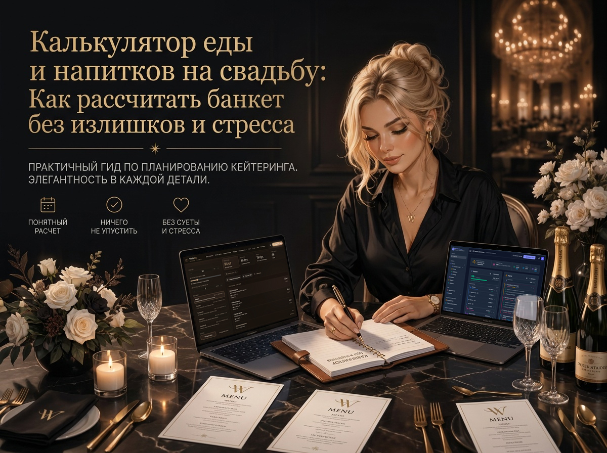 Калькулятор еды на свадьбу